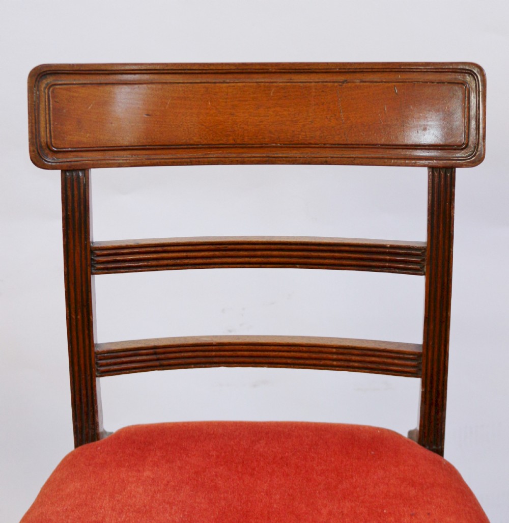 George 111 Mahogany Set of 10 & 2 Dining Chairs View VII