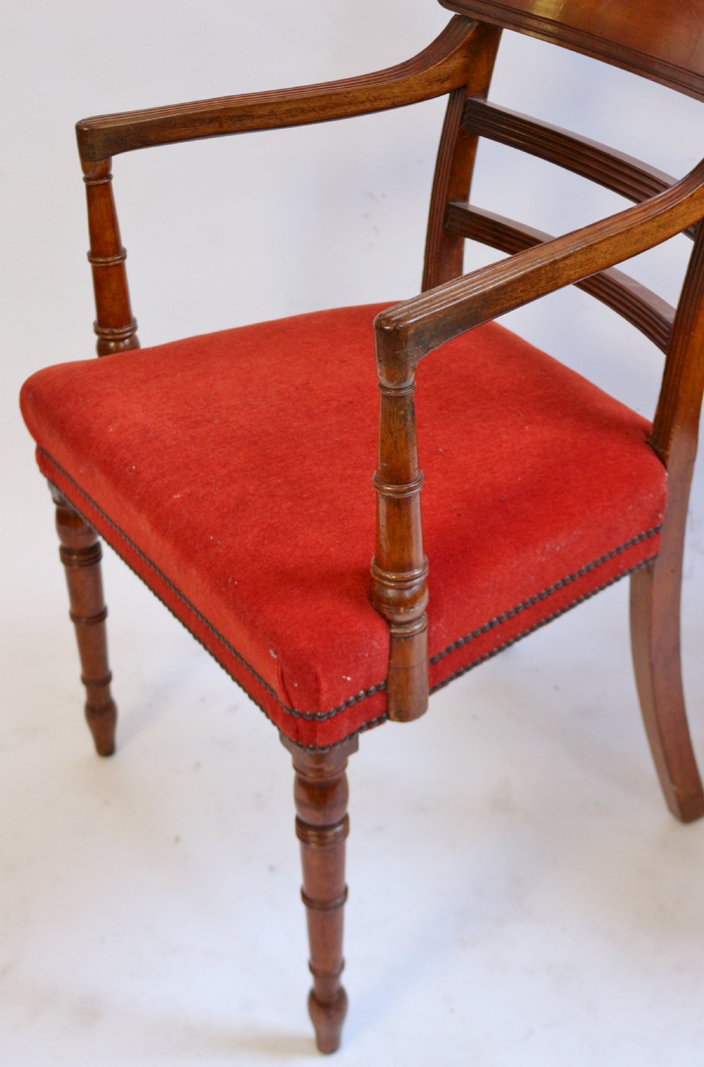 George 111 Mahogany Set of 10 & 2 Dining Chairs View IX