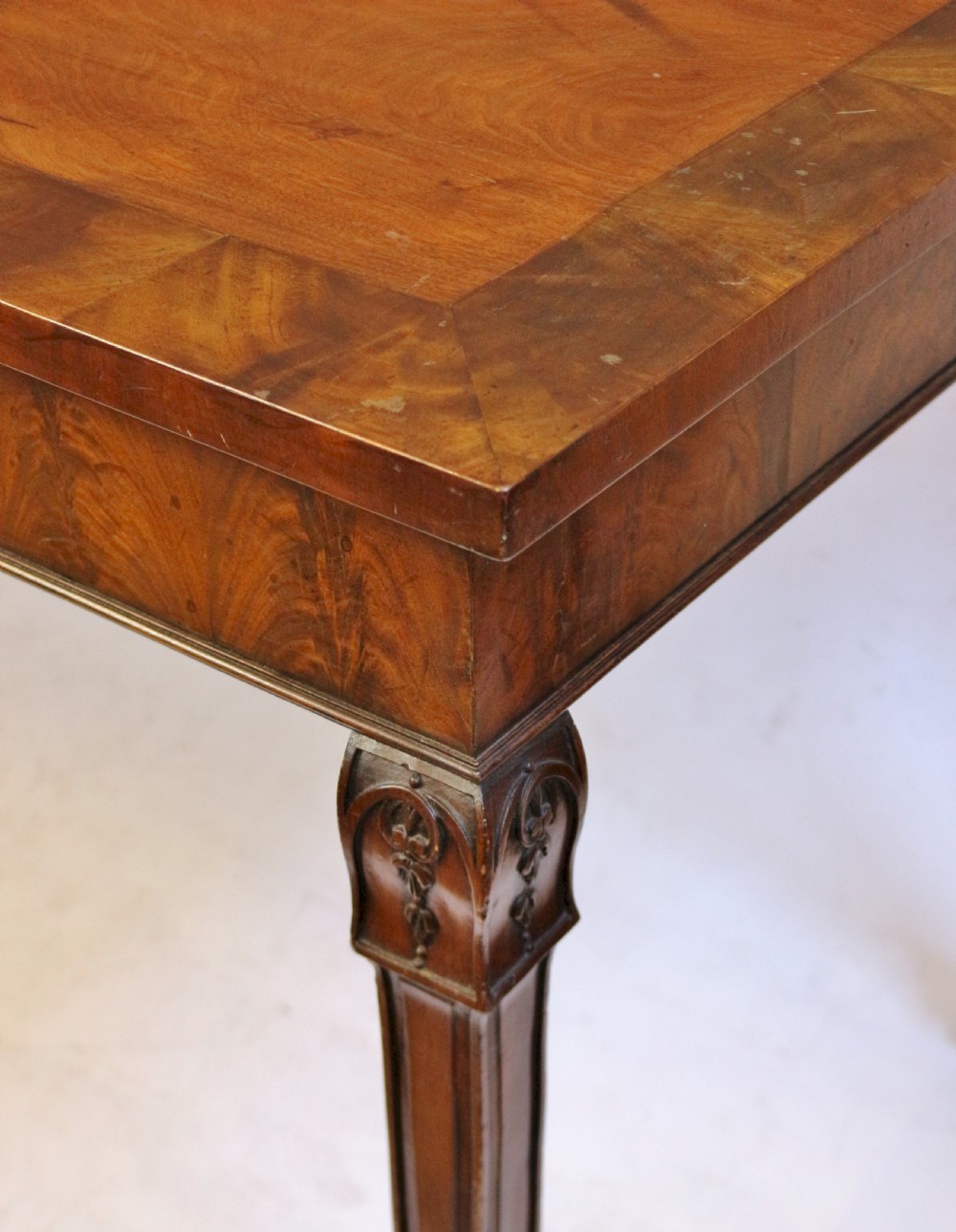 19C Mahogany Serving Table View VIII