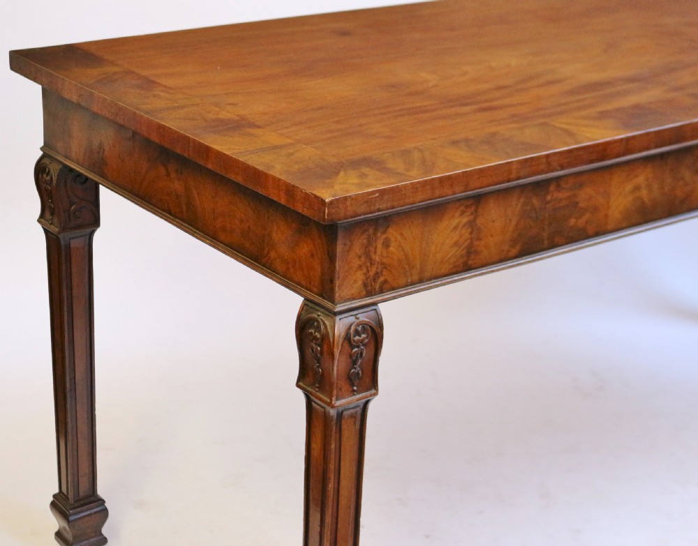 19C Mahogany Serving Table View XI