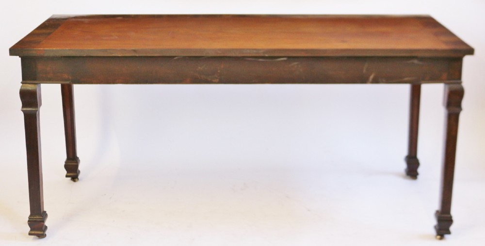 19C Mahogany Serving Table View XIV
