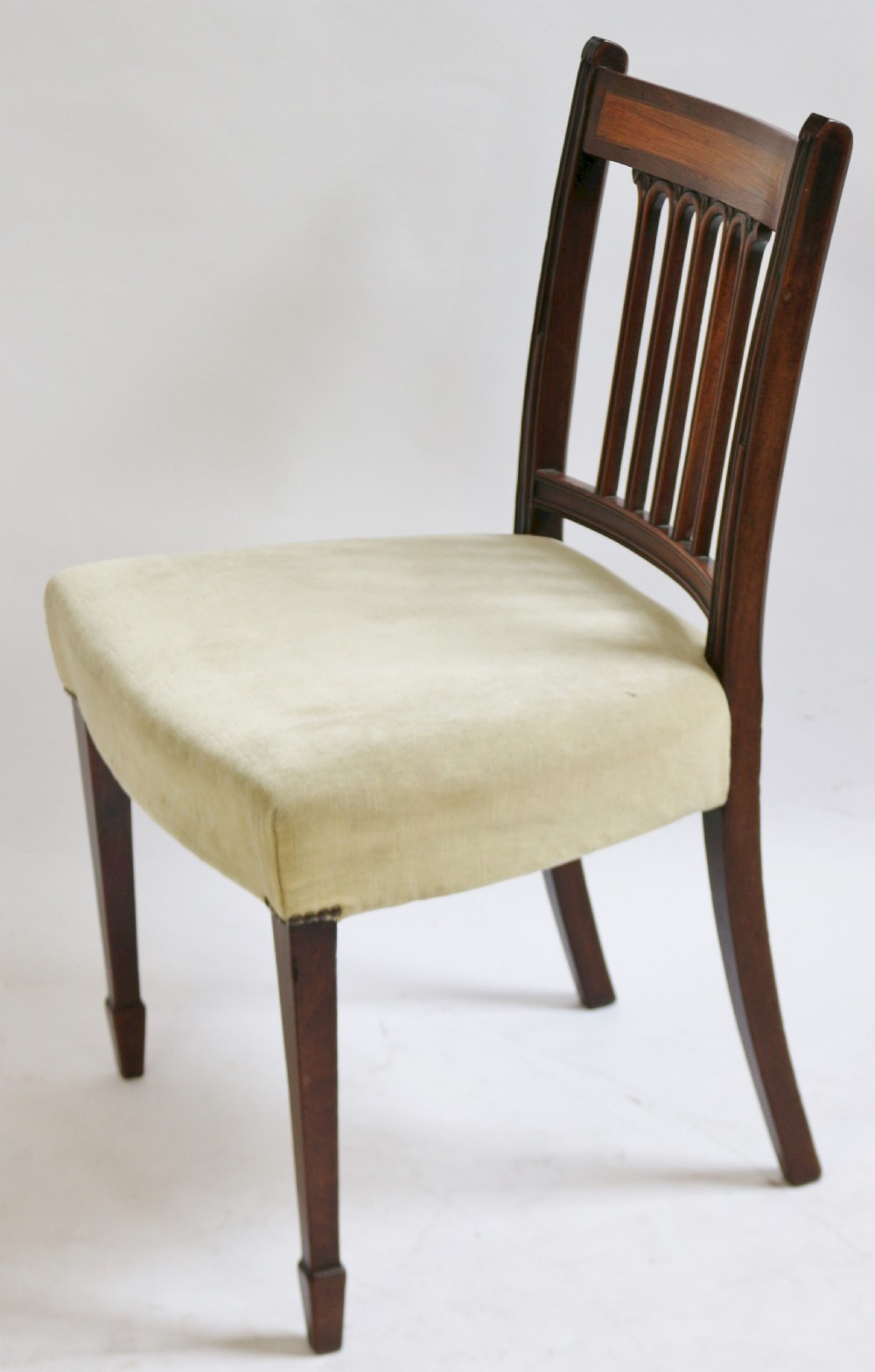 George 111 Mahogany Set of 6 Dining Chairs View V