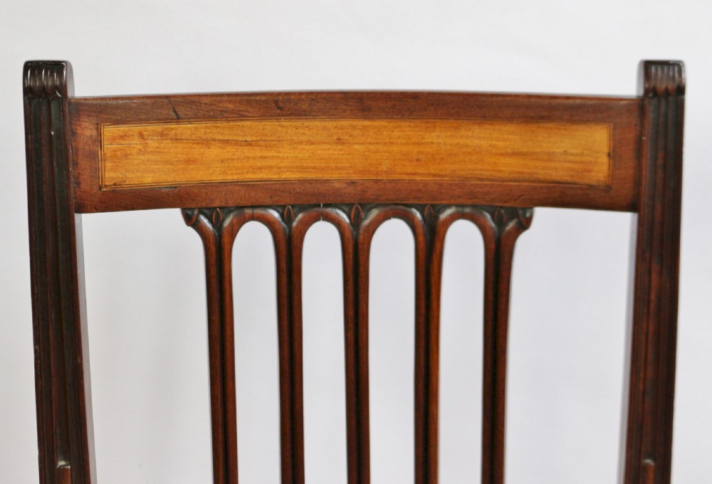 George 111 Mahogany Set of 6 Dining Chairs View VIII