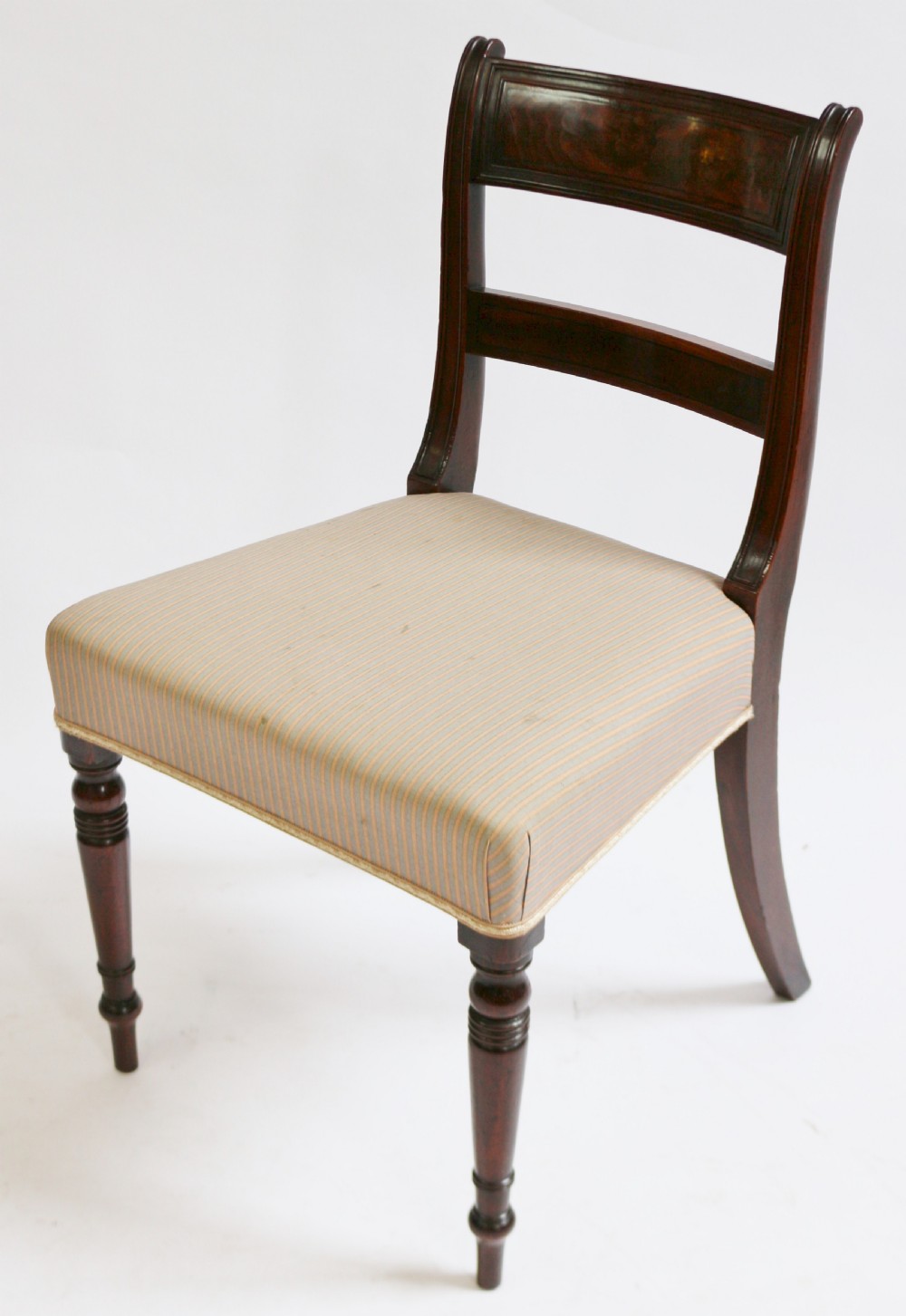 George 1V Mahogany Set of 8 Dining Chairs View V