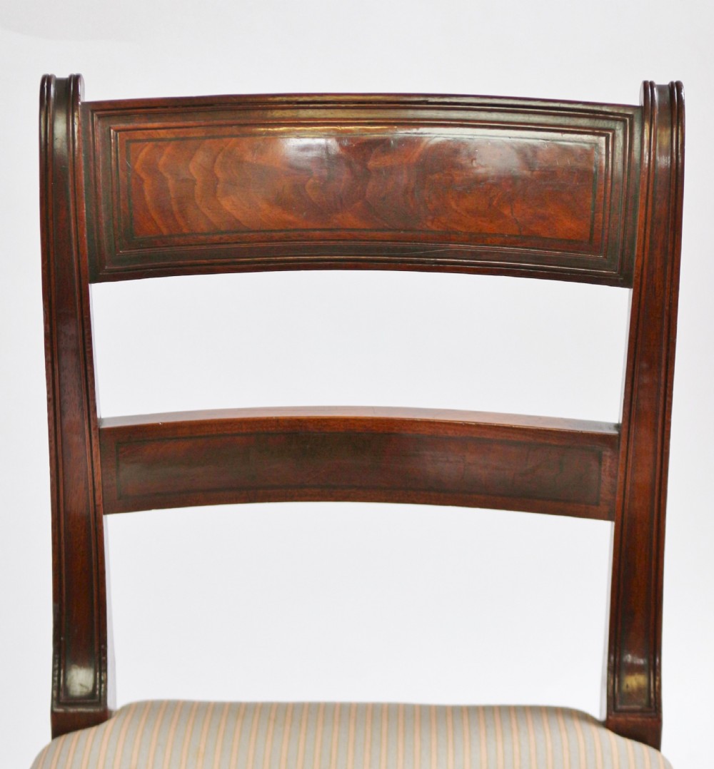 George 1V Mahogany Set of 8 Dining Chairs View VI