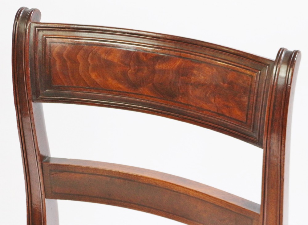 George 1V Mahogany Set of 8 Dining Chairs View VII