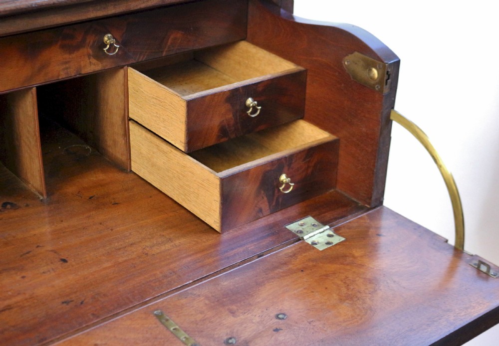 George 111 Mahogany Secretaire Bookcase View VI