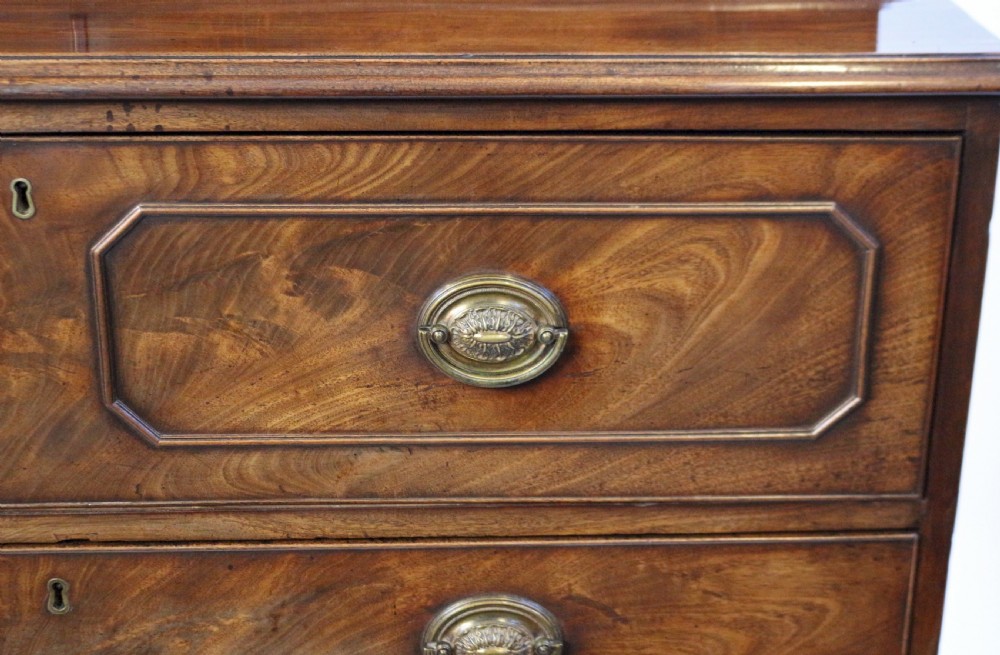 George 111 Mahogany Secretaire Bookcase View IX