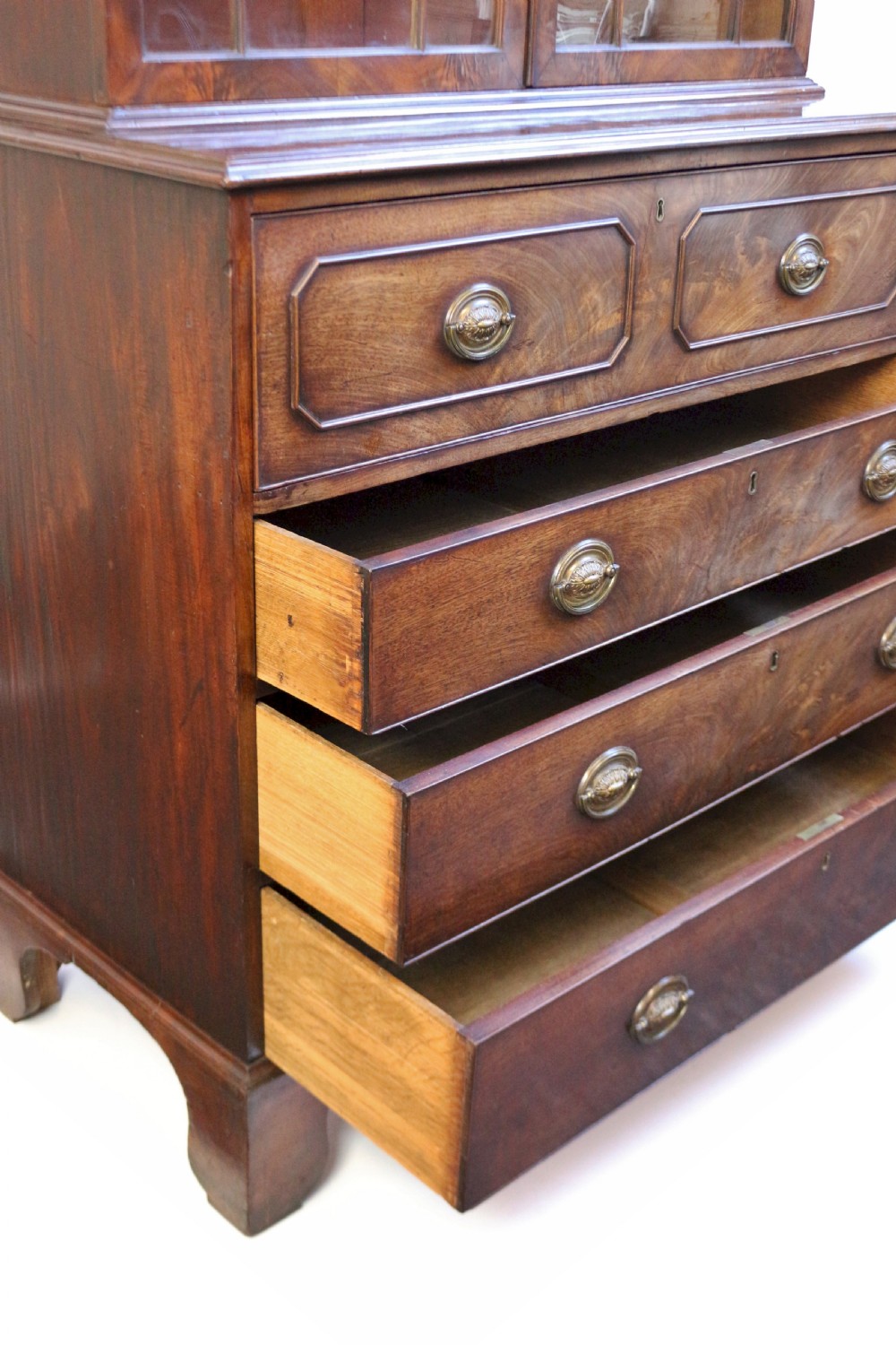 George 111 Mahogany Secretaire Bookcase View X