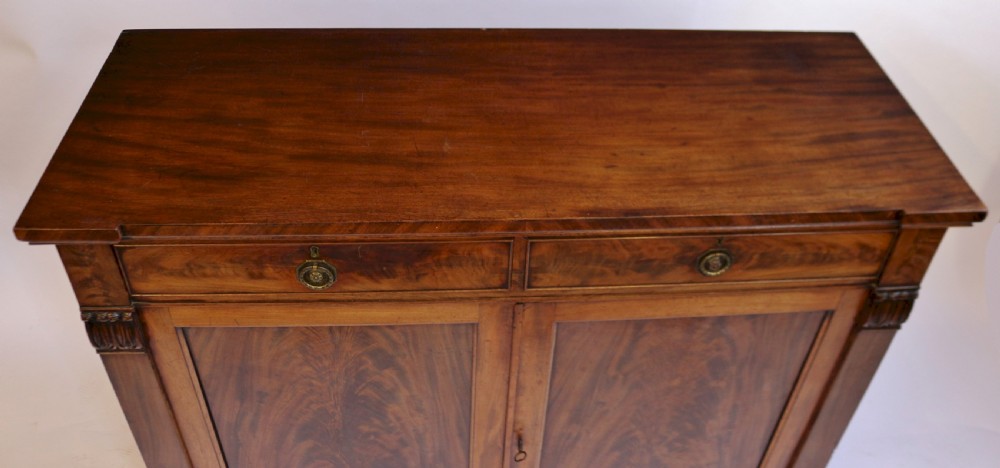 George 1V Flared Mahogany 2 Door Side Cupboard View III