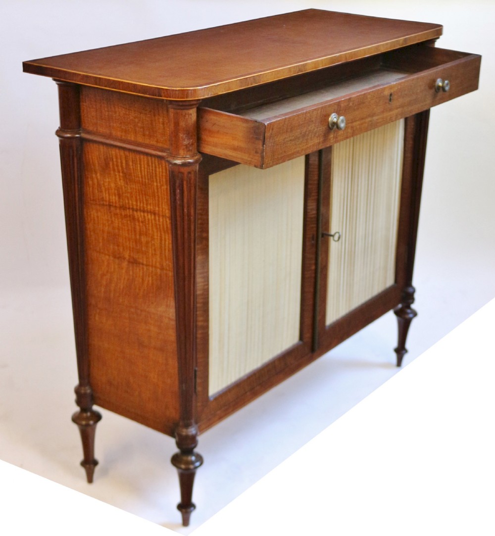 Regency Feather Mahogany 2 Door Side Cabinet View III