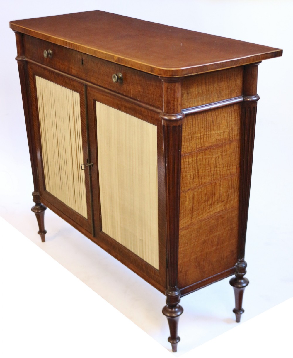 Regency Feather Mahogany 2 Door Side Cabinet View IV