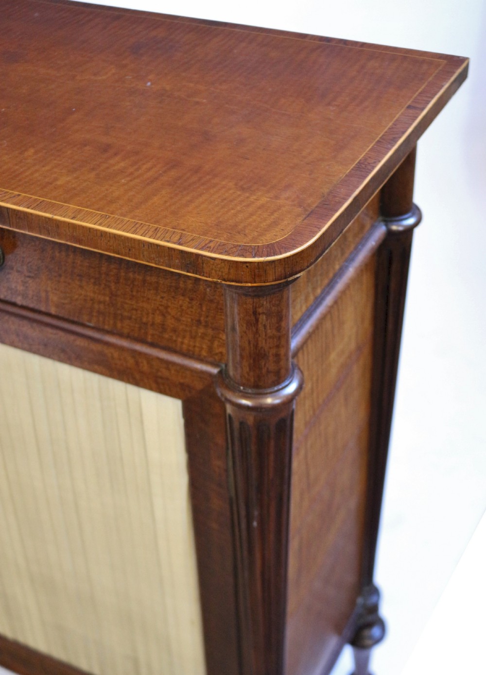 Regency Feather Mahogany 2 Door Side Cabinet View VII