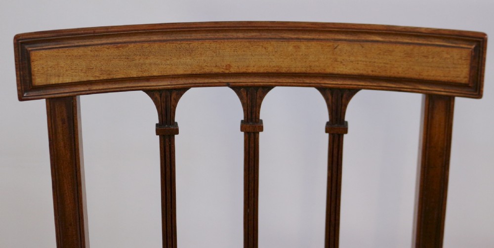 George 111 Mahogany Fine Set of 10 Dining Chairs including Pair of Armchairs View XIII
