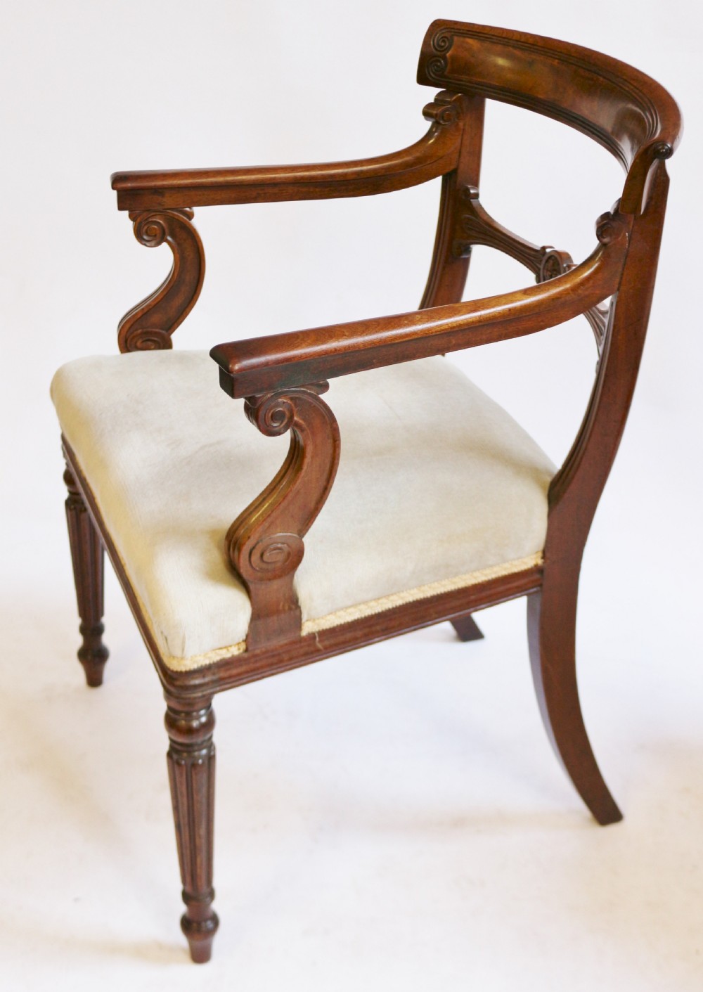 George 1V Mahogany Set of 4 & 2 Dining Chairs View IX