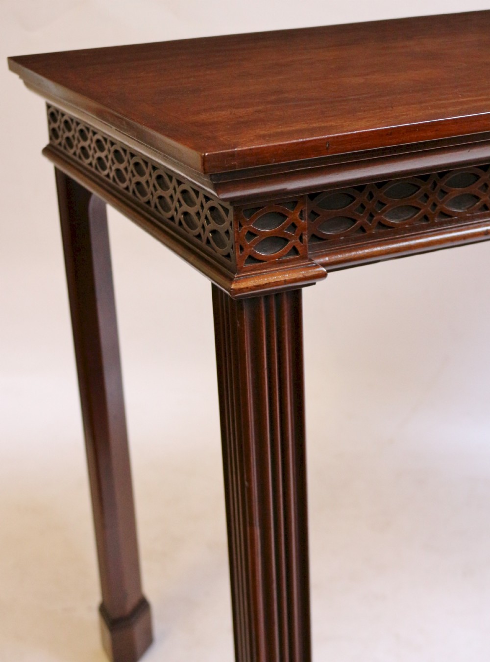 George 111 Mahogany Side Serving Table View VI