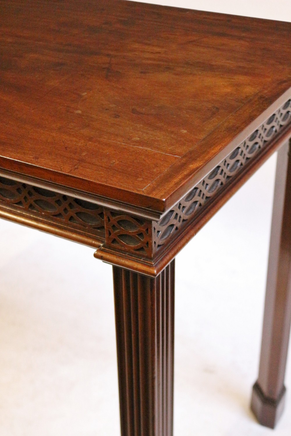 George 111 Mahogany Side Serving Table View VII