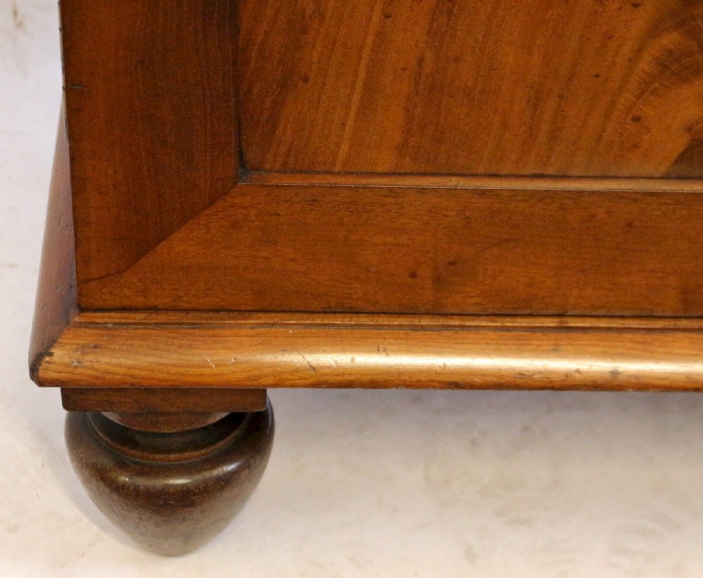 George 1V Flared Mahogany 2 Door Wardrobe View VI