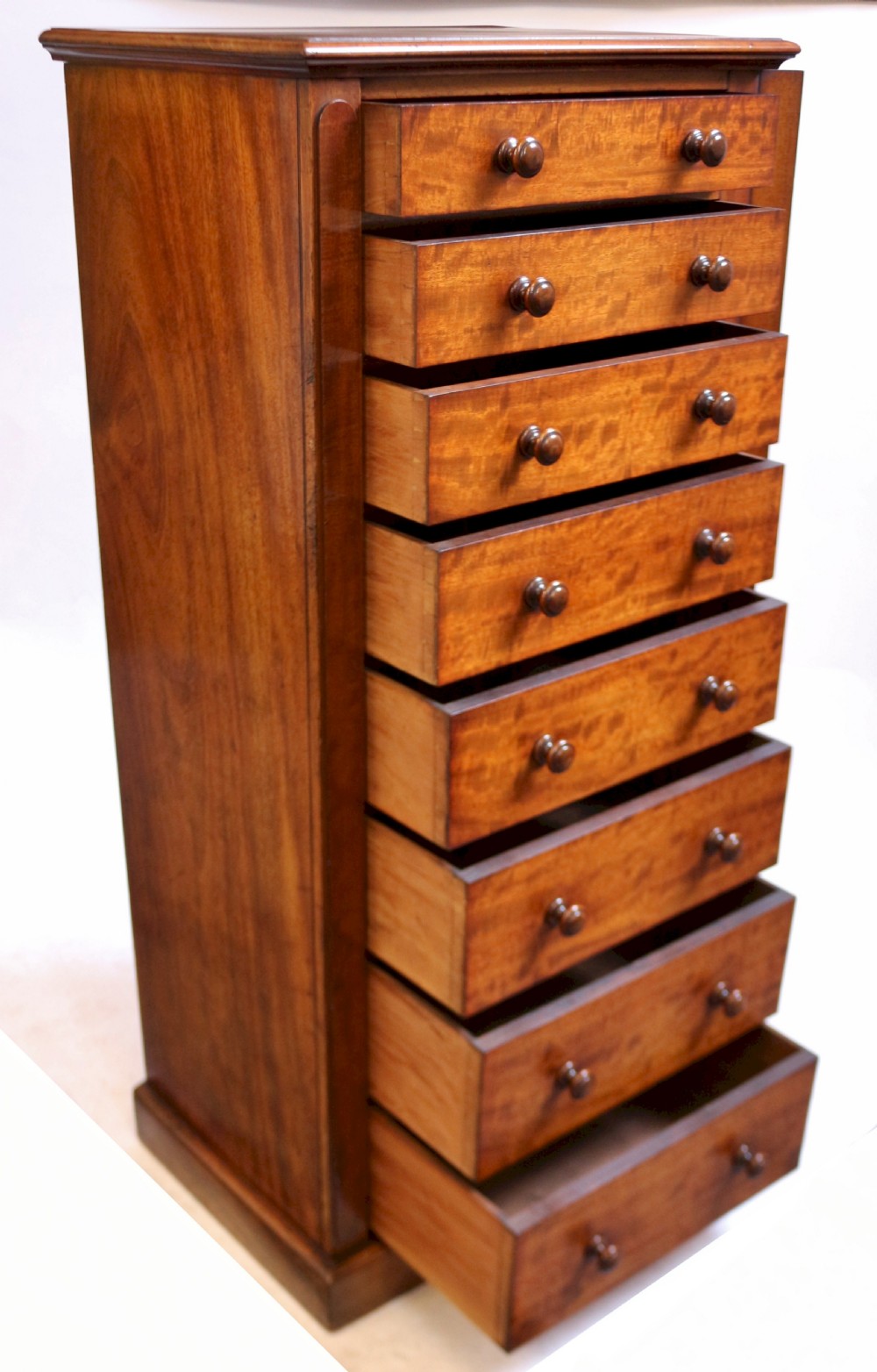 Victorian Mahogany 8 Drawer Wellington Chest View III