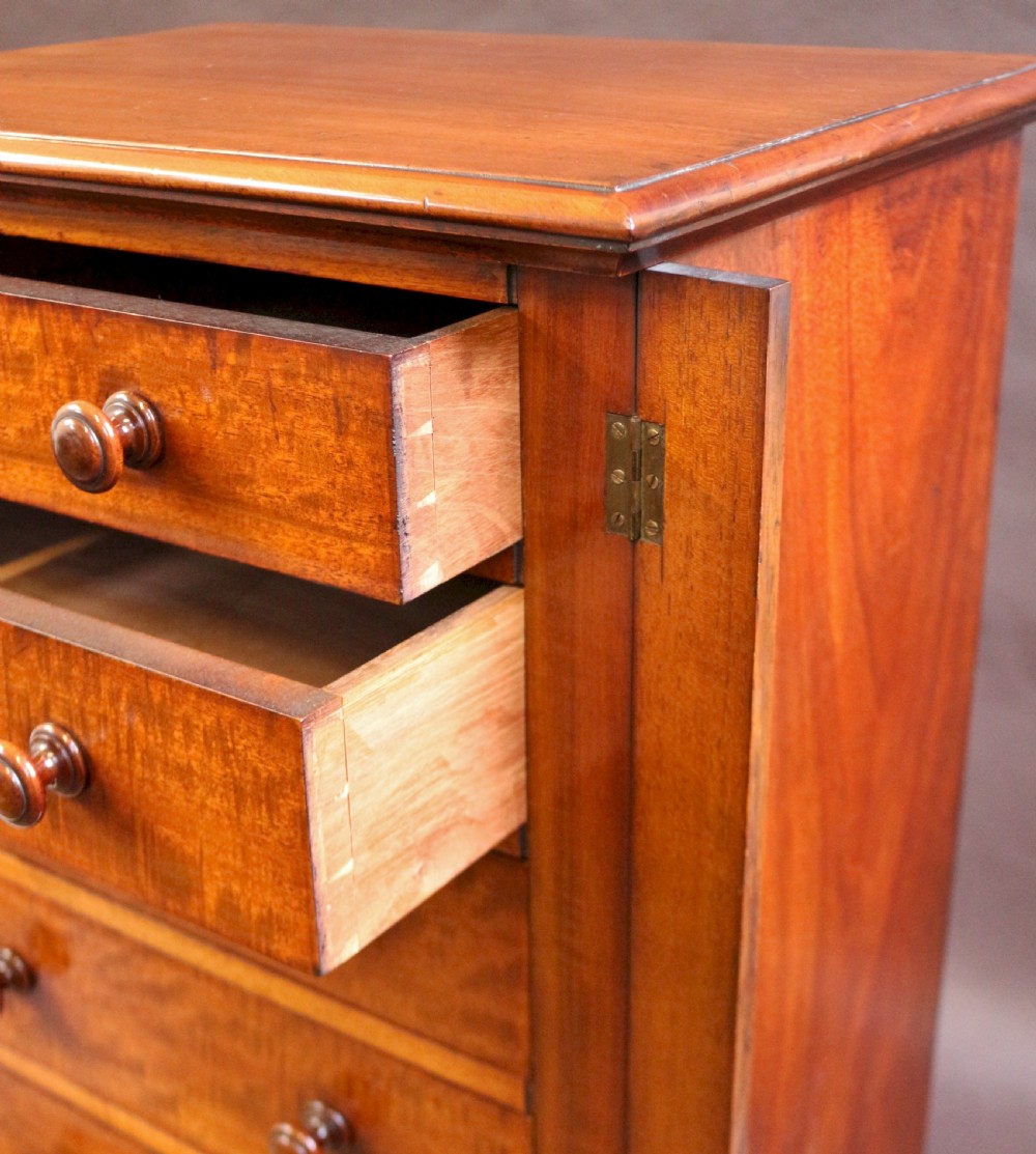 Victorian Mahogany 8 Drawer Wellington Chest View VIII