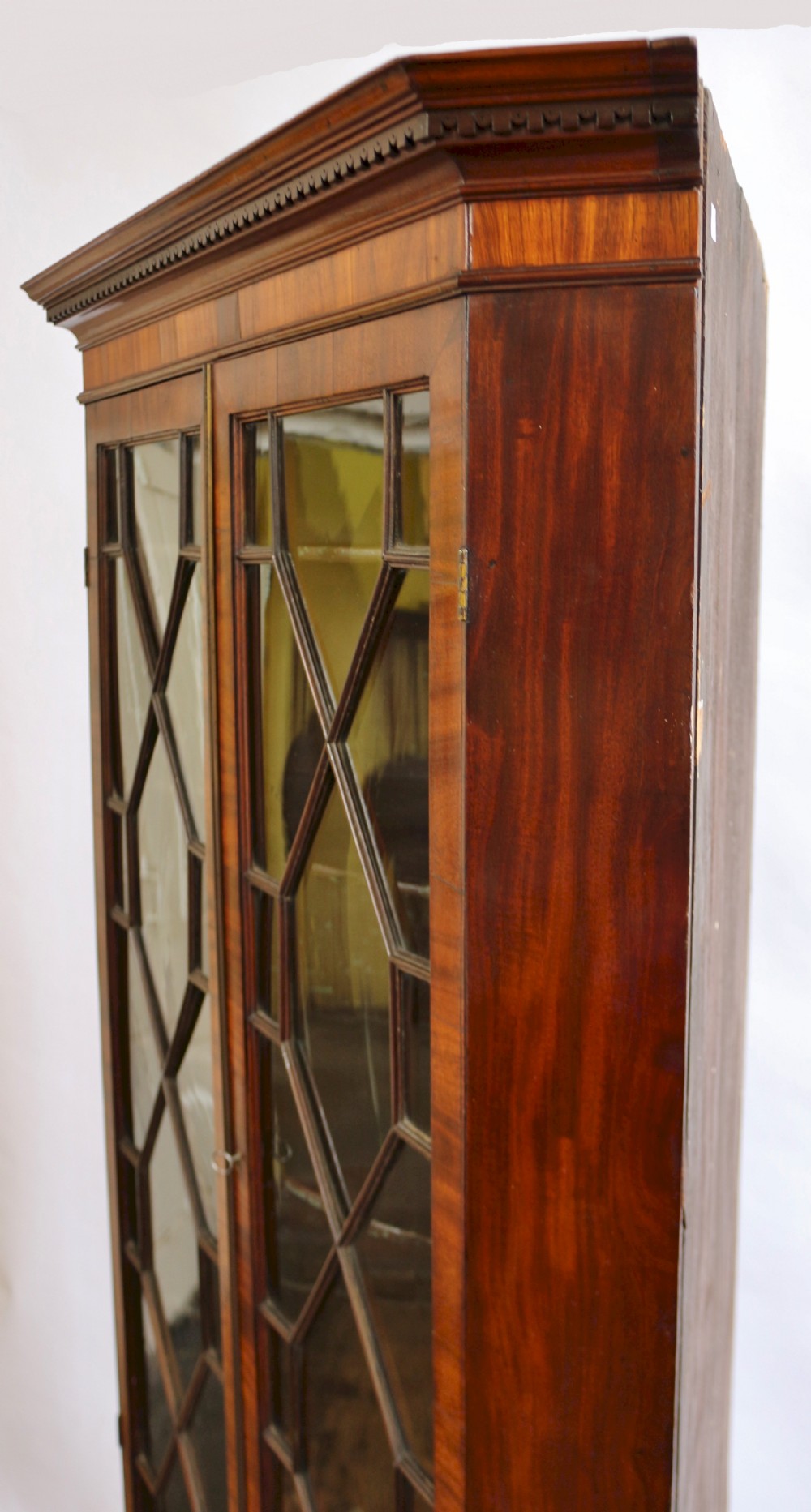 George 111 Mahogany Cupboard Base Corner Cabinet View VIII