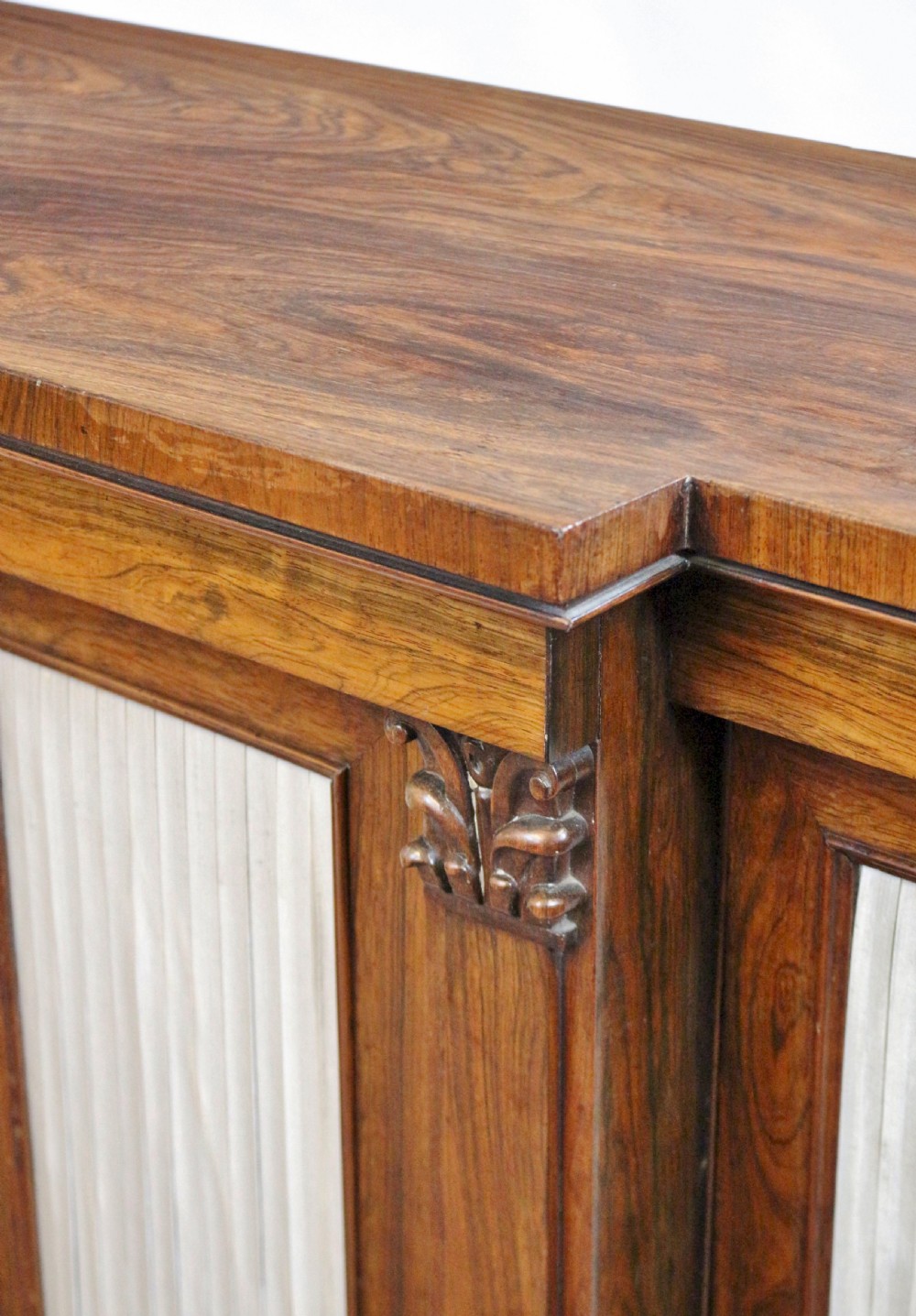 Regency Rosewood 4 Door Breakfront Side Cabinet View IX