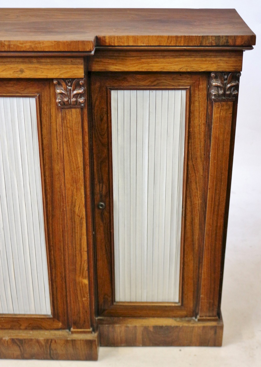 Regency Rosewood 4 Door Breakfront Side Cabinet View X
