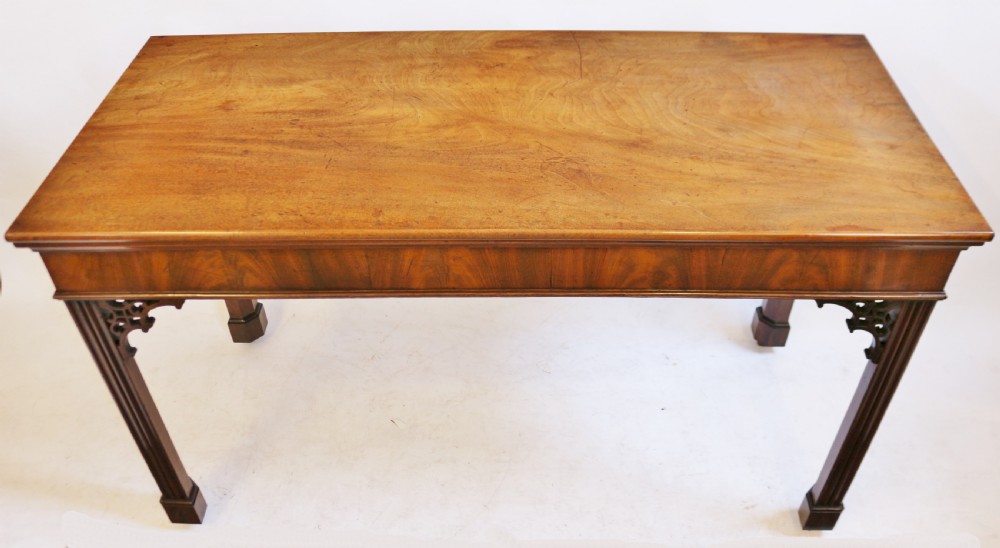 George 111 Mahogany Side Serving Table View II