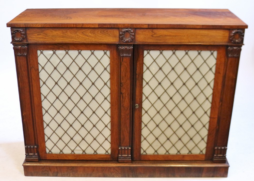 Regency Rosewood 2 Door Side Cabinet