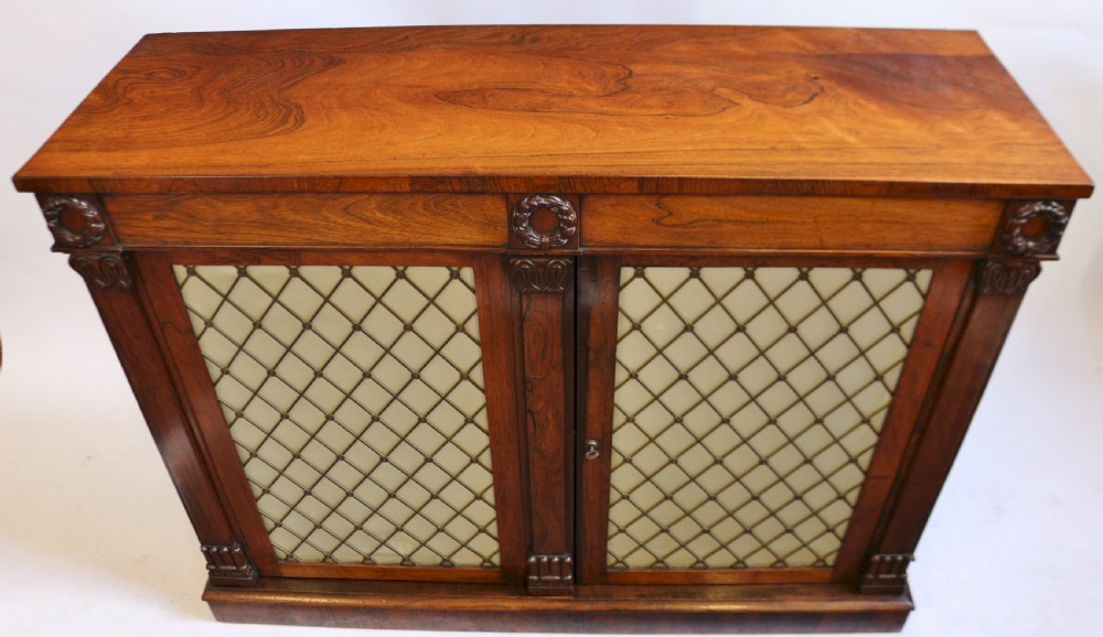 Regency Rosewood 2 Door Side Cabinet View II
