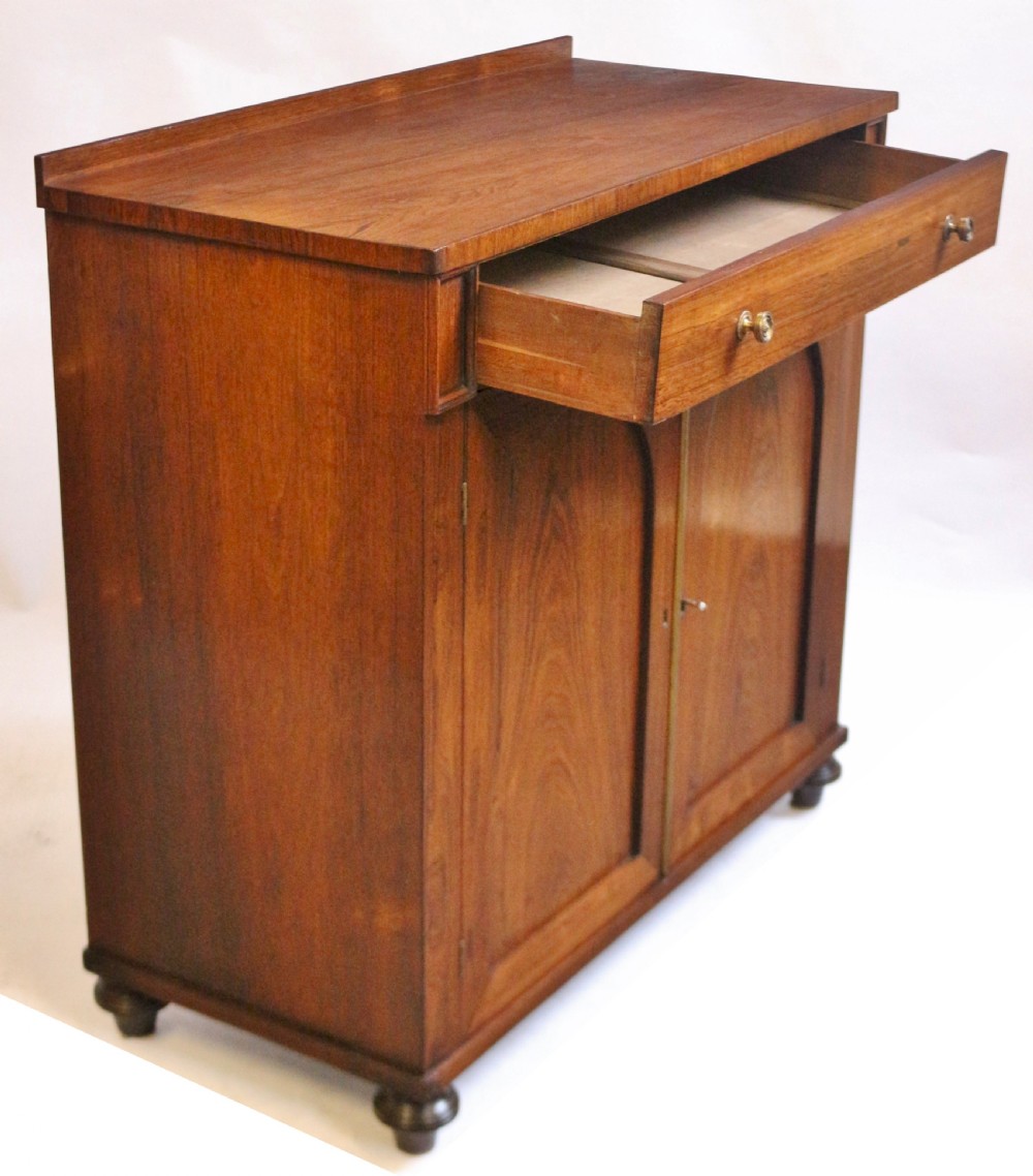 William 1V Rosewood 2 Door Side Cupboard View III