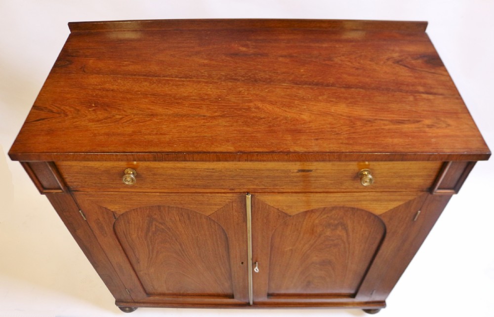 William 1V Rosewood 2 Door Side Cupboard View V
