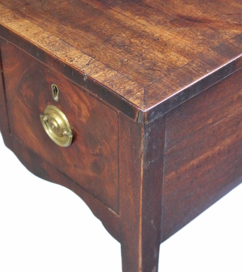 George 111 Mahogany 3 Drawer Kneehole Side Table View III