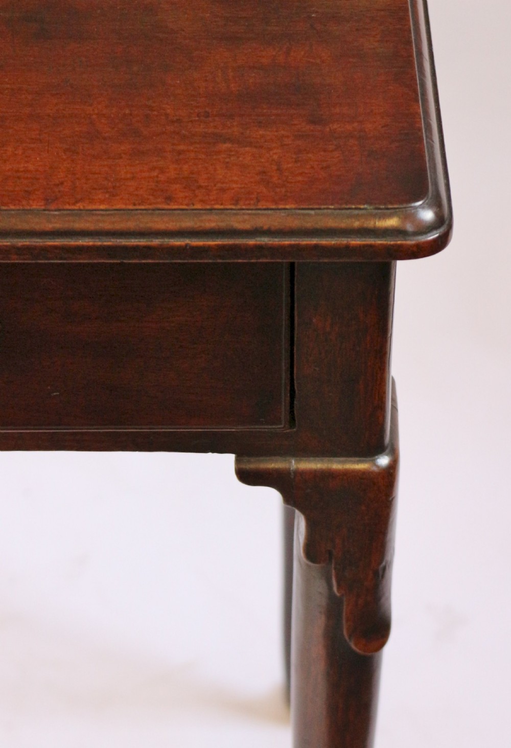 Early George 111 Mahogany 1 Drawer Side Table View IV