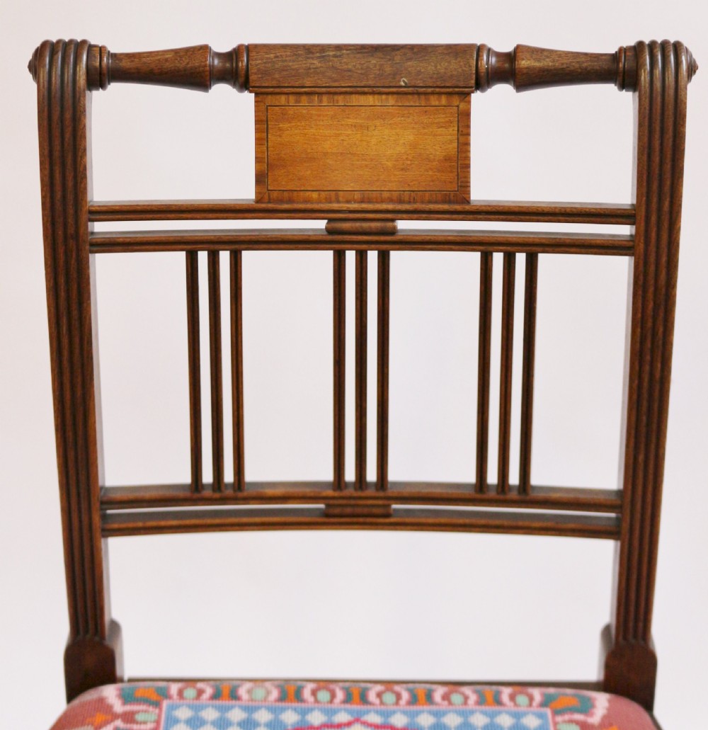 George 111 Mahogany Set of 6 Dining Chairs View IV