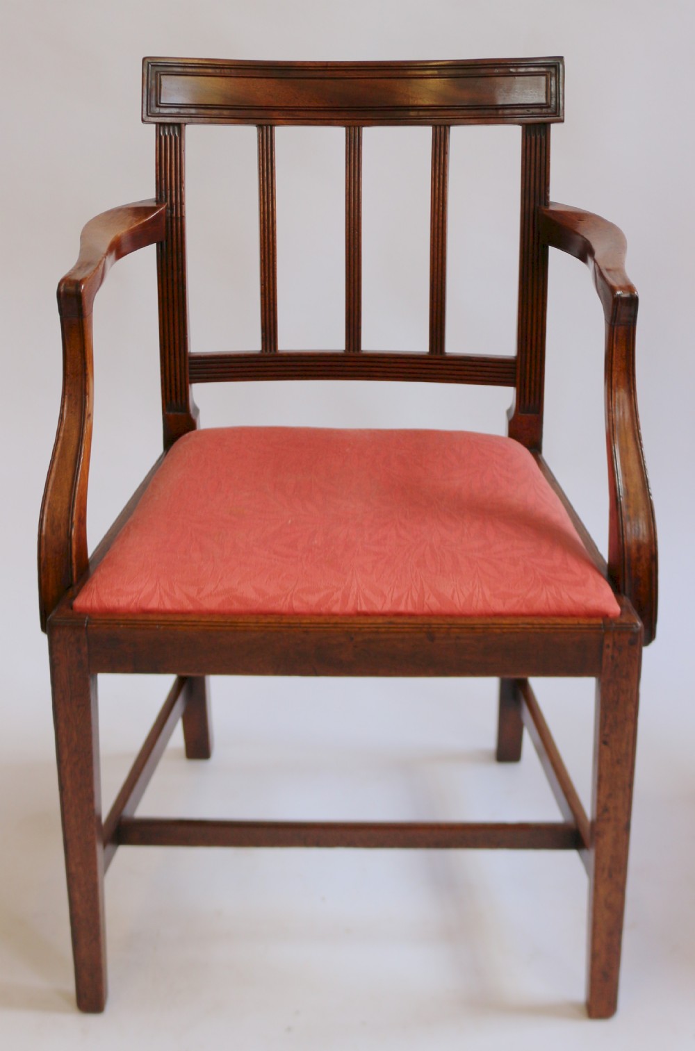George 111 Mahogany Fine Set of 8 Dining Chairs including Pair of Armchairs View V