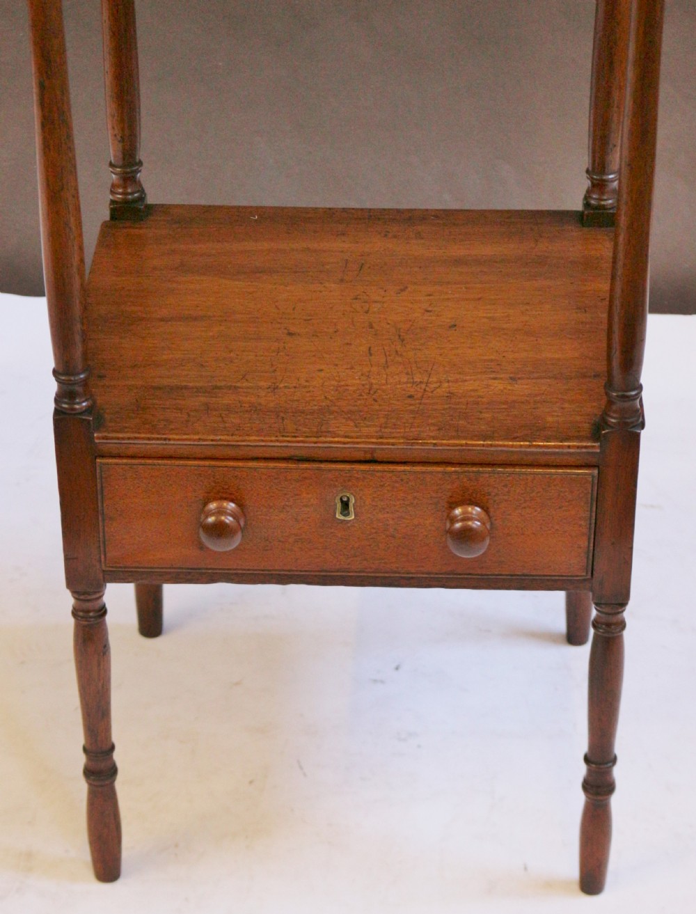 George 111 Mahogany 3 Tier Whatnot View VII