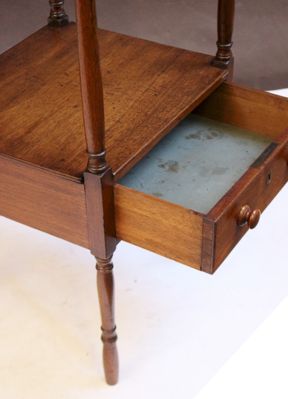 George 111 Mahogany 3 Tier Whatnot View VIII