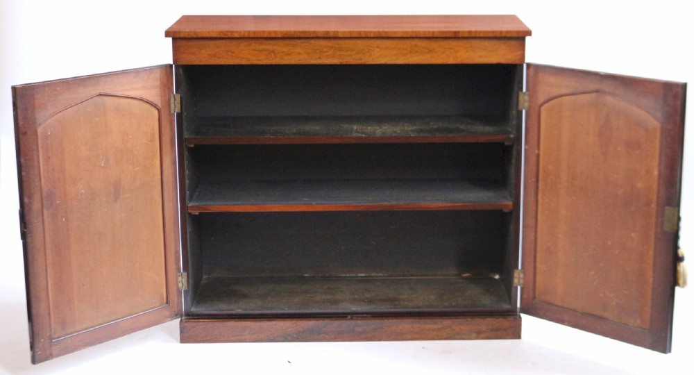 William 1V Rosewood 2 Door Side Cupboard View II