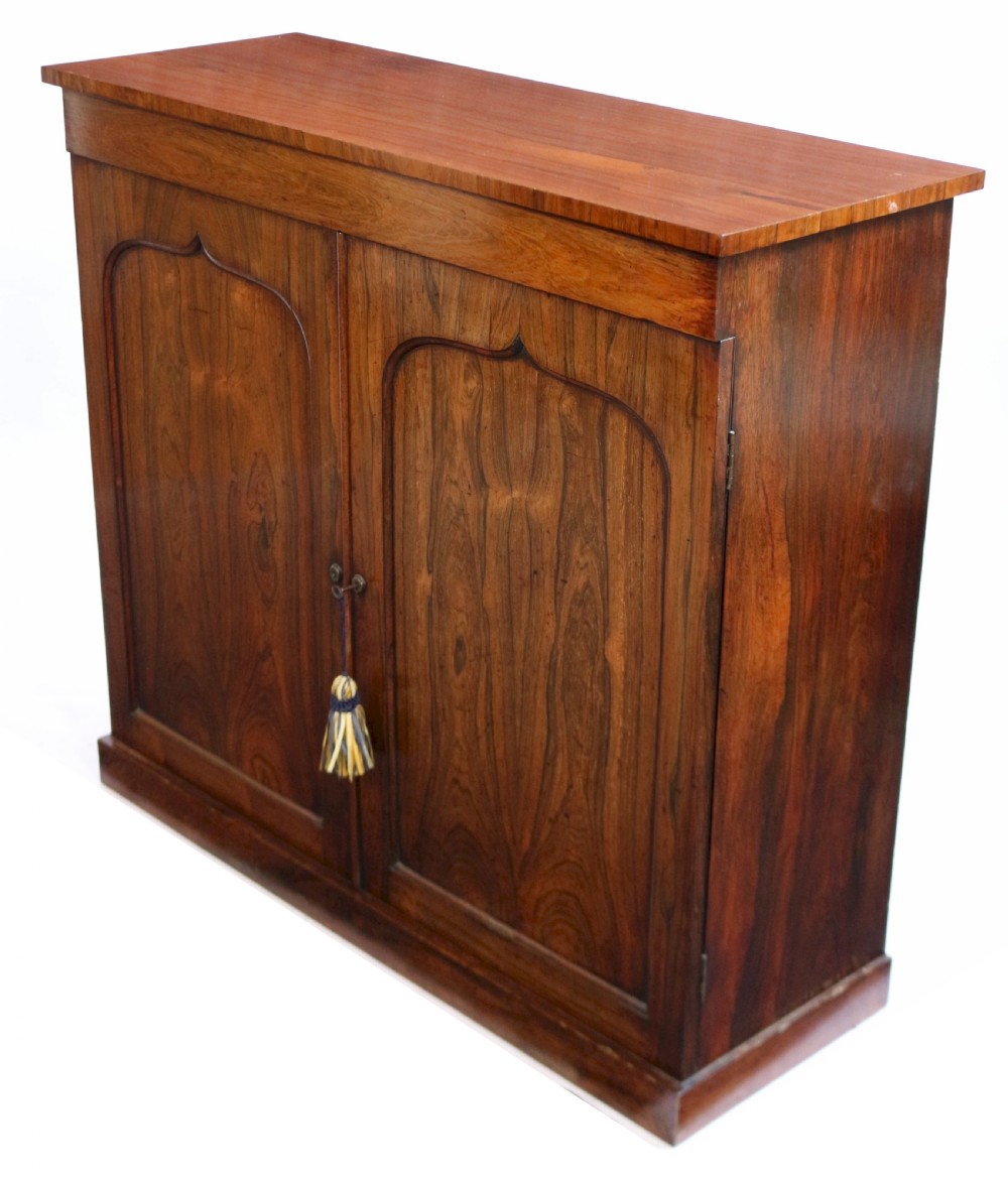 William 1V Rosewood 2 Door Side Cupboard View IV