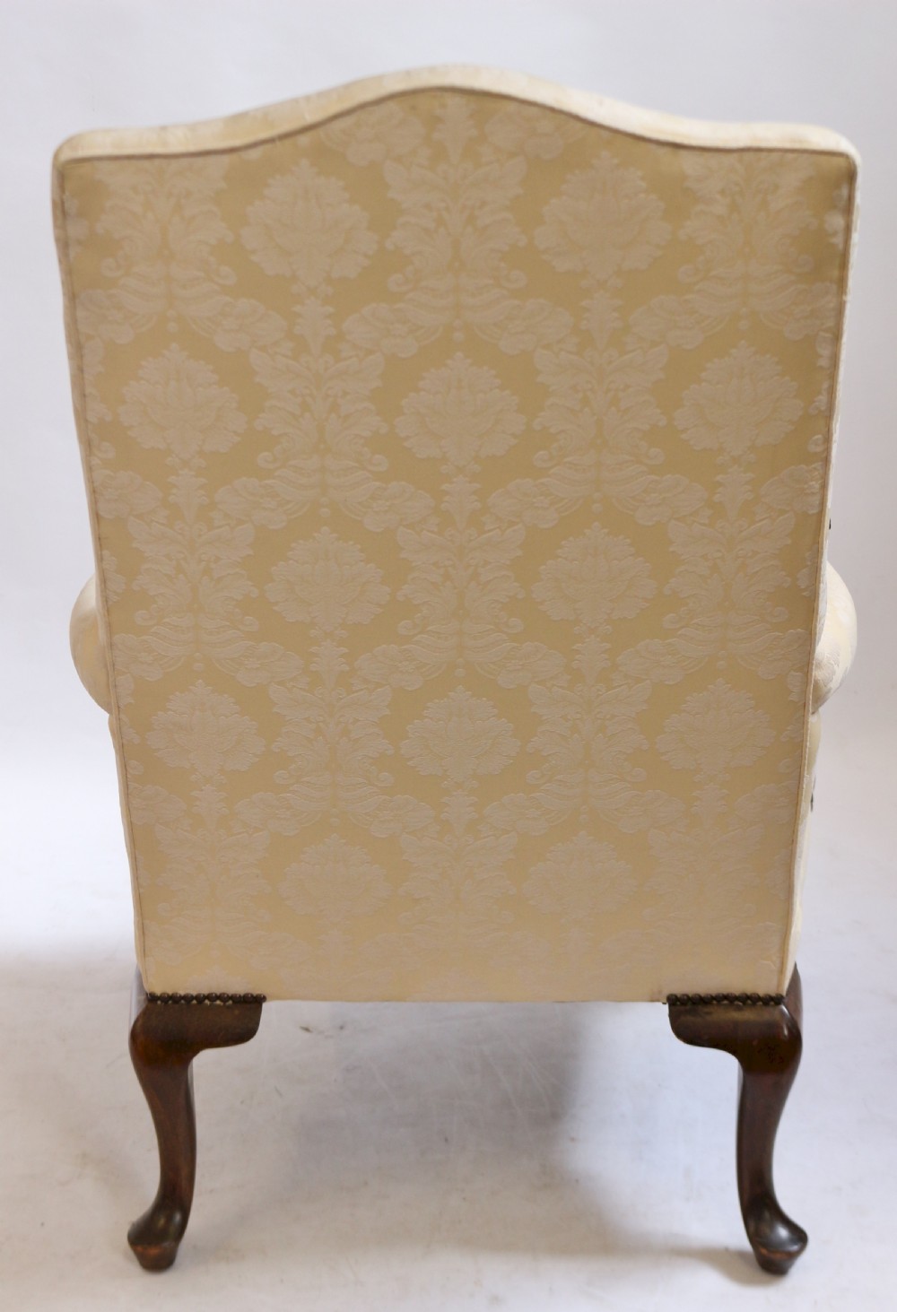 Early 20C Mahogany 'George 111' Style Open Armchair View IV