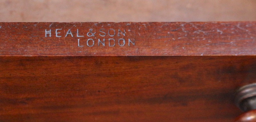 Fine Quality Victorian Mahogany Cupboard Base Bookcase by Heal & Son London View VI