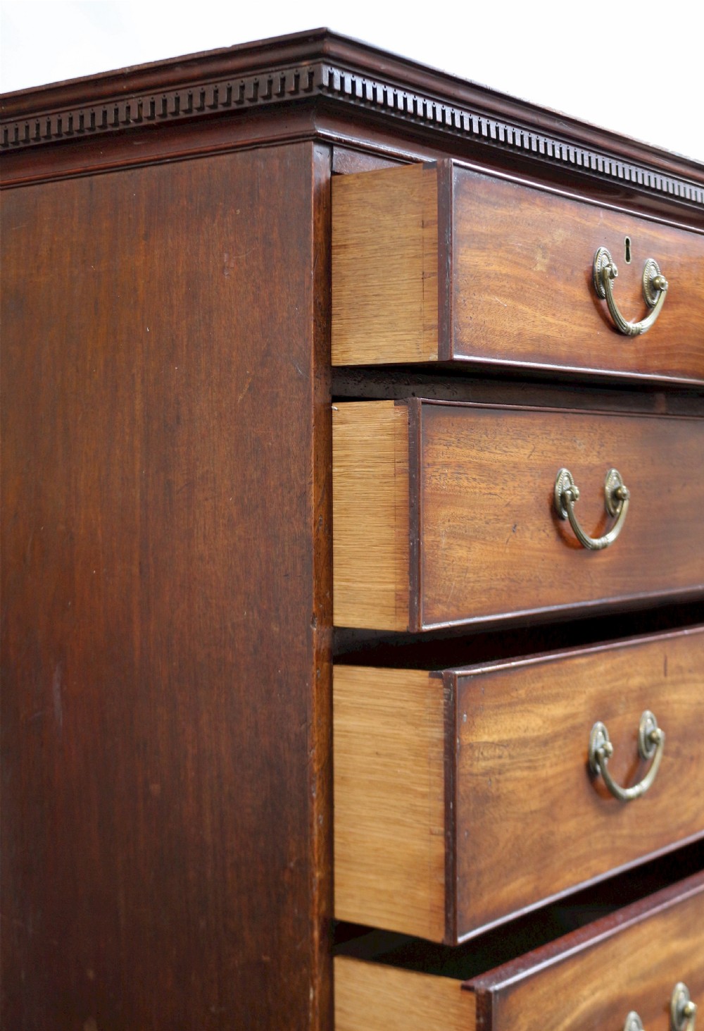 George 111 Mahogany Chest on Chest Tallboy View VI