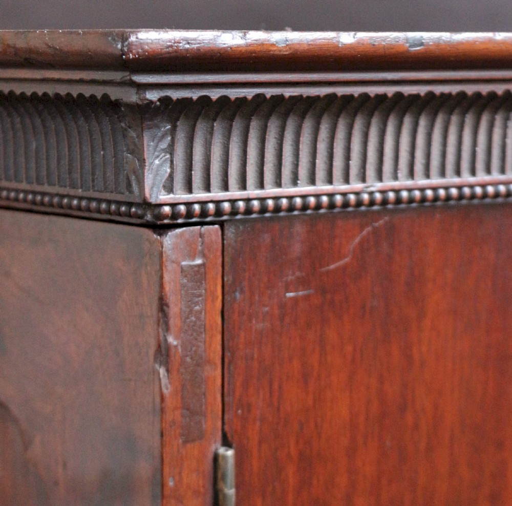 George 111 Figured Mahogany 2 Door Wardrobe View VI