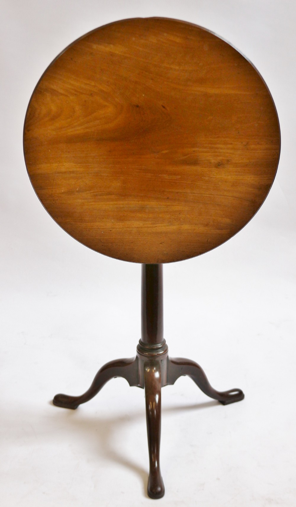 George 111 Mahogany Round Tilt Top Tripod Table View II