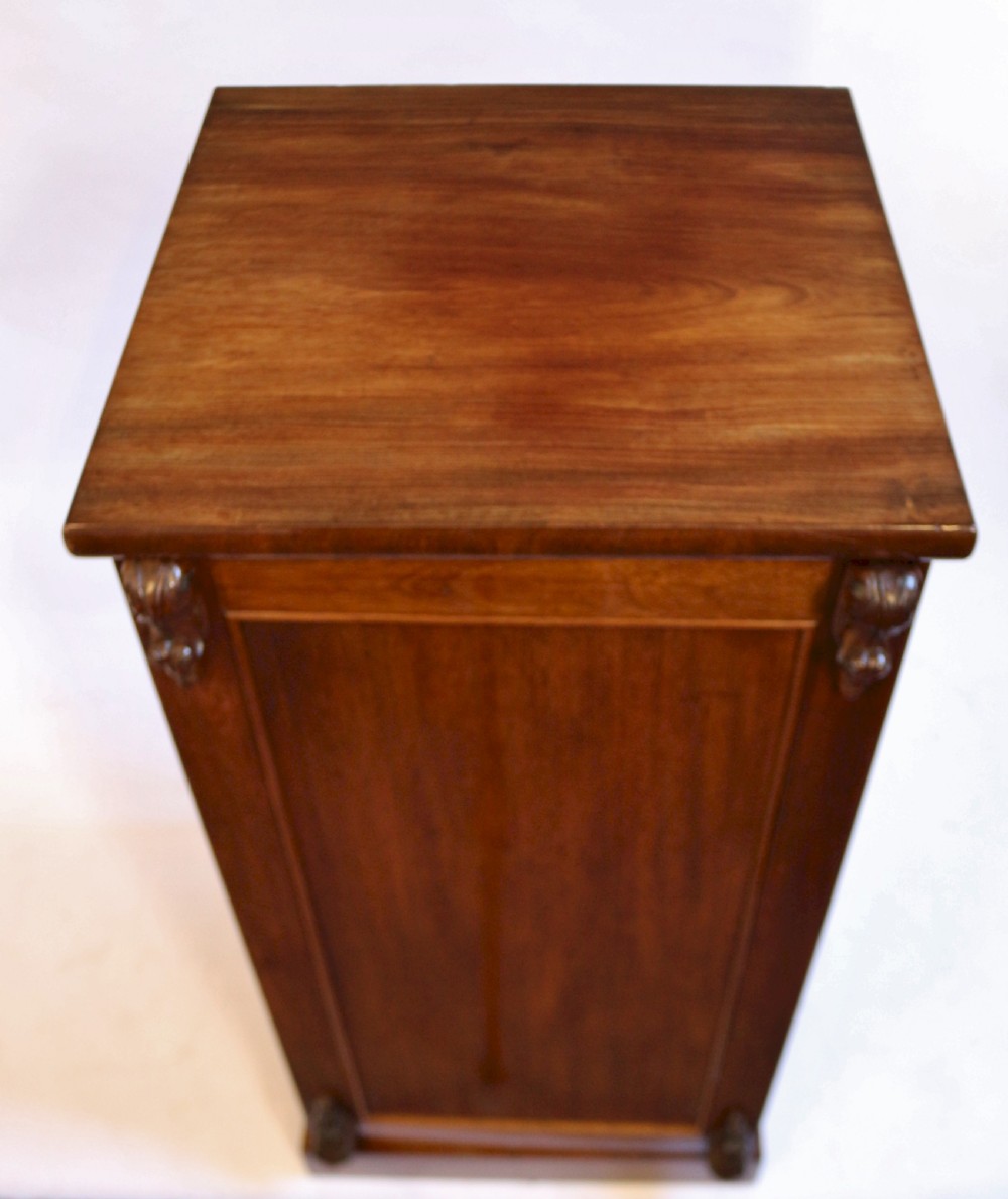 Victorian Mahogany Single Door Small Cupboard View V