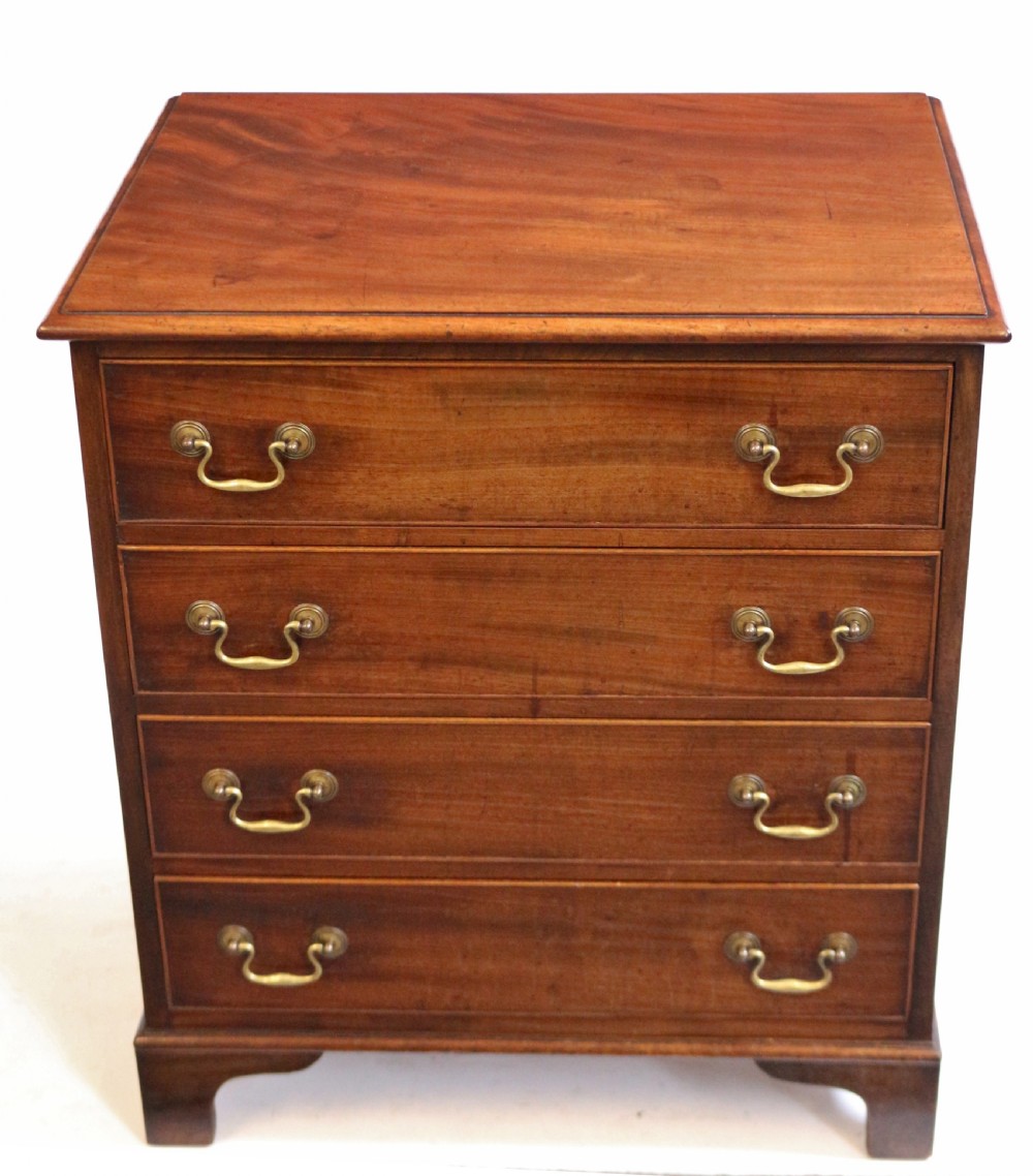 George 111 Mahogany Converted 4 Drawer Chest Commode View II