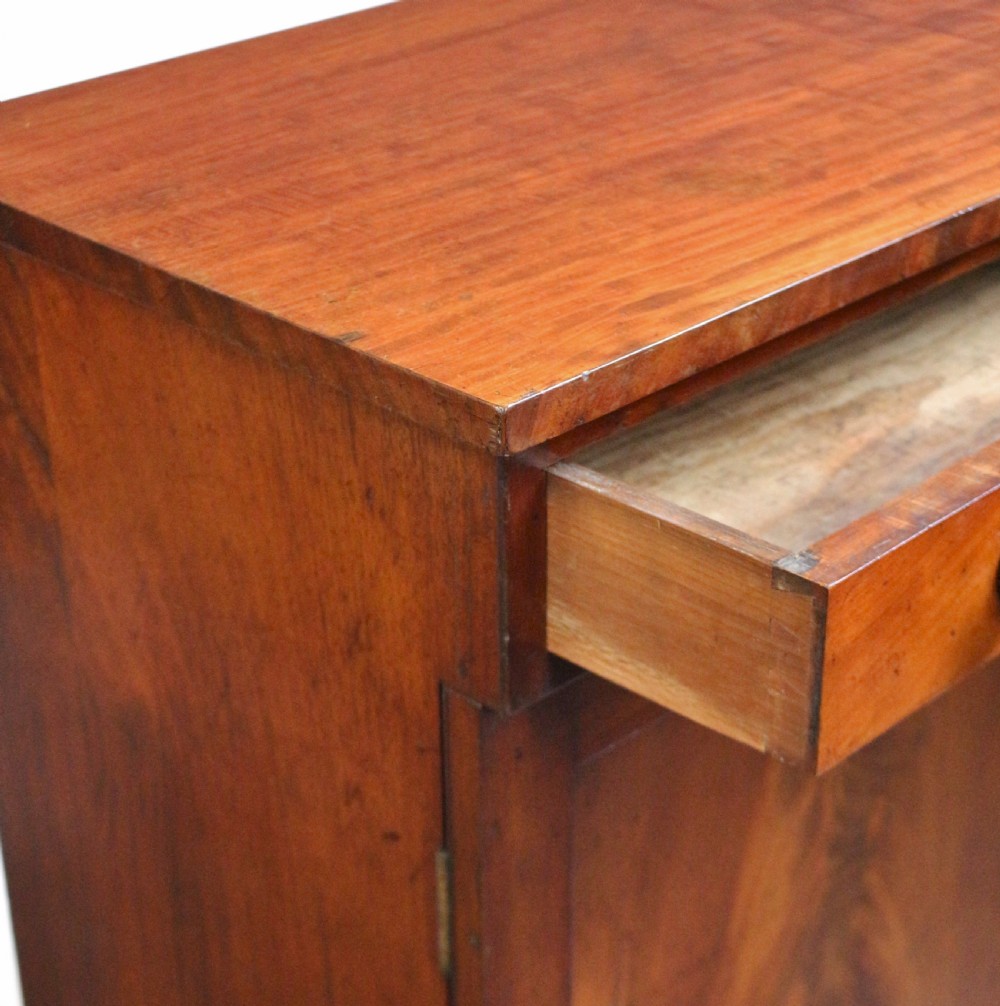 Victorian Flared Mahogany 2 Door Side Cupboard View VIII