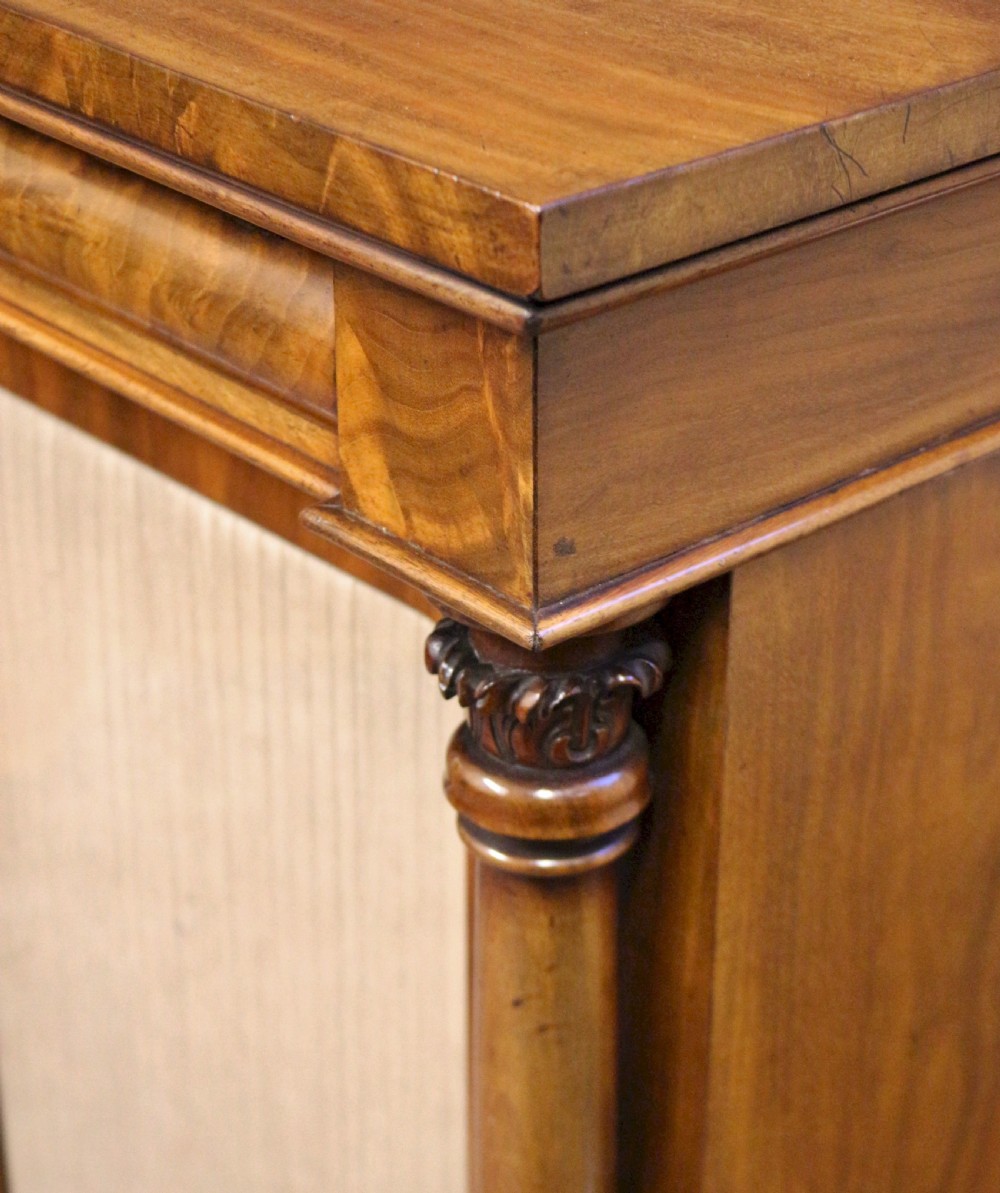 William 1V Mahogany 3 Door Side Cabinet View VII