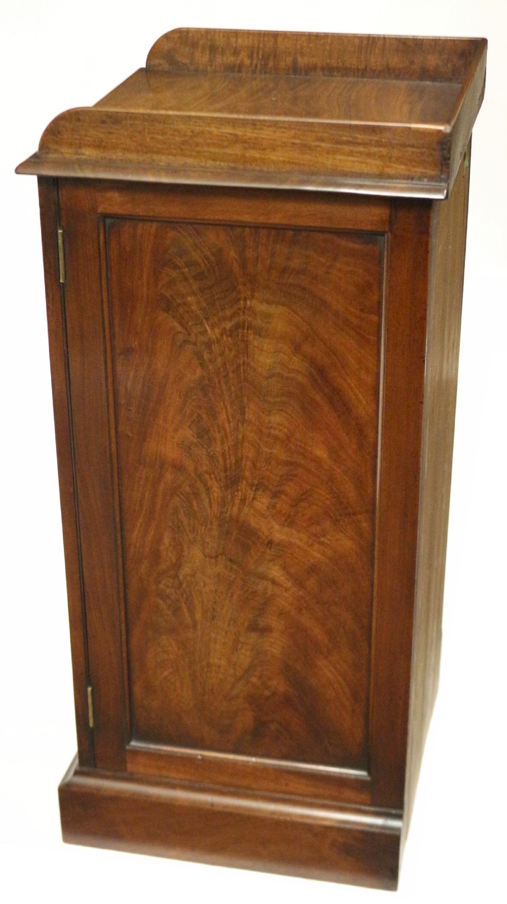 Early 19C Mahogany Square Bedside Cupboard View VI